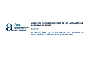 AEAS publica la segunda parte de la "Guía para el funcionamiento de los laboratorios de ensayo de aguas"