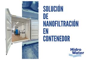 Hidro-Water desarrolla un proyecto "Plug and Play" de Nanofiltración para agua industrial en Libia