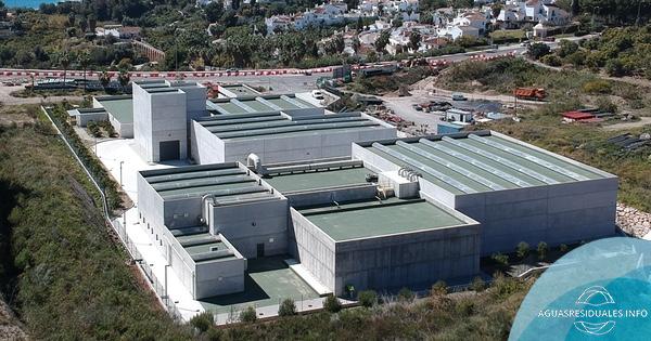 Obra de los colectores, EDAR y emisario submarino del municipio de Nerja en Málaga