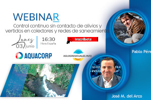 WEBINAR "Control continuo sin contacto de alivios y vertidos en colectores y redes de saneamiento"