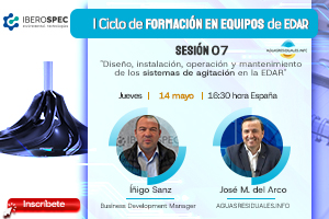 Sesi&oacute;n 07 del "I Ciclo de Formaci&oacute;n online de Equipos de EDAR&rdquo; impartida por IBEROSPEC