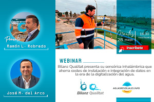 WEBINAR: Bilanz Qualitat presenta su sensorica inhalambrica que ahorra costes de instalación e integración de datos en la era de la digitalización del agua