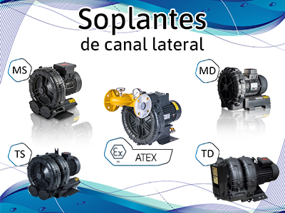 Soplantes estándar MS - MD - TS - TD