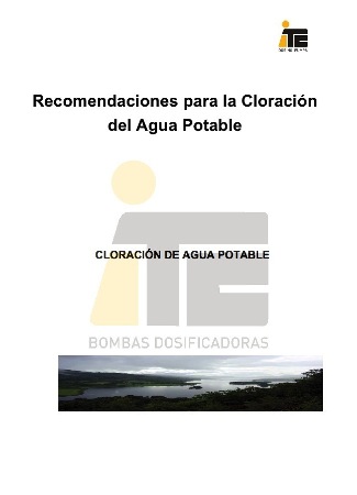 Recomendaciones para la cloración del agua potable