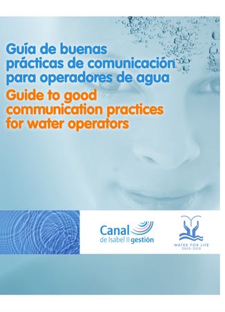 Guía de buenas prácticas de comunicación para operadores de agua