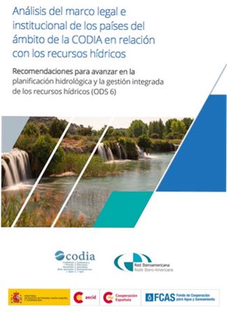 Análisis del marco legal e institucional de los países del ámbito de la CODIA en relación con los recursos hídricos