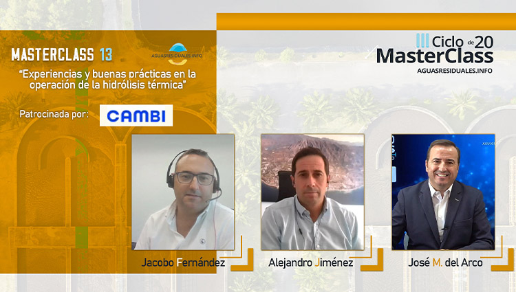 MasterClass 13 "Experiencias y buenas prácticas en la operación de la hidrólisis térmica"