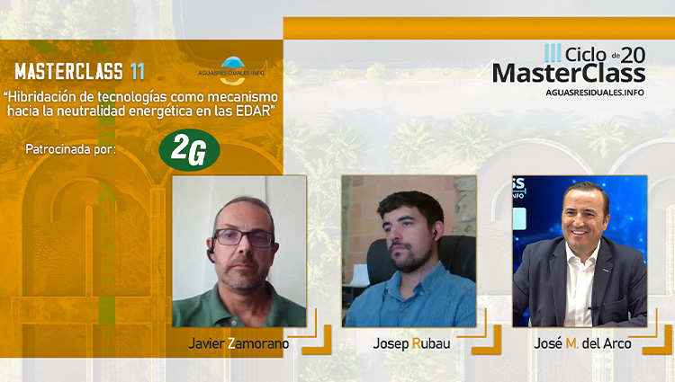 MasterClass 11"Hibridación de tecnologías como mecanismo hacia la neutralidad energética en las EDAR"