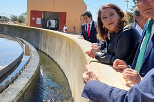 La Junta de Andalucía invierte 26 M€ más para que los agricultores de la Axarquía dispongan de 19 hm³ de aguas regeneradas