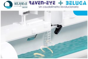 Raven-Eye® Hybrid: Caudalímetro híbrido para conducciones en lámina libre y en carga