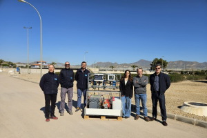 La planta demostrativa de desalaci&oacute;n microbiana entra en fase de validaci&oacute;n piloto en la EDAR de Mazarr&oacute;n