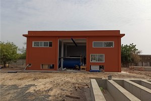 Incatema avanza en el montaje de una estación de tratamiento de agua potable en Foundiogne (Senegal)