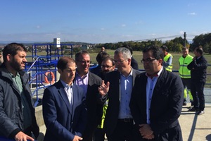 Finalizadas las obras de mejoras para la eliminaci&oacute;n de nutrientes en la EDAR de Xinzo de Limia en Ourense