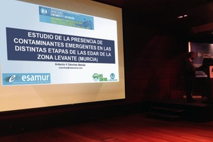 RED CONTROL-URDEMASA participan en las XII Jornadas de Esamur con un trabajo sobre contaminantes emergentes en las EDAR