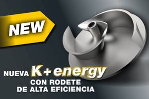 Bomba Caprari K+ energy, con nuevo rodete de alta eficiencia