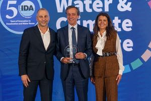 ACCIONA, galardonada por la Asociación Internacional de Desalación (IDA) 2023, por su compromiso con los criterios ESG