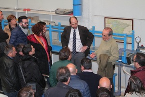 Los alumnos del curso CENTA-AGUASRESIDUALES.INFO visitan las instalaciones de DTD en Carrión de los Céspedes