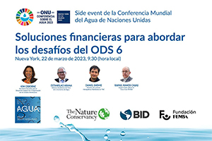 La Conferencia Mundial sobre el Agua de Naciones Unidas se celebrará en Nueva York del 22 al 24 de marzo