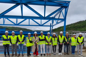 Las obras en la presa de Requejada, un ejemplo de excelencia t&eacute;cnica en el &aacute;mbito hidr&aacute;ulico