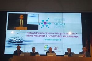 Fernando Morcillo apunta los retos presentes y futuros del agua urbana
