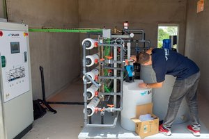 Salher apuesta por las plantas de potabilización mediante ósmosis inversa para demandas estacionales