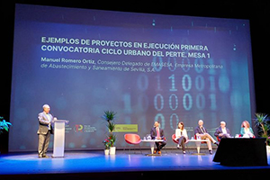 EMASESA presenta su Embalse Digital 5.0 en las jornadas sobre el PERTE de digitalización del ciclo del agua celebradas en Avilés