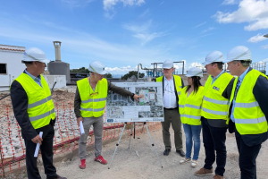 El Govern Balear supervisa el avance de la renovaci&oacute;n integral de la depuradora de Formentera con una inversi&oacute;n de m&aacute;s de 6 M&euro;