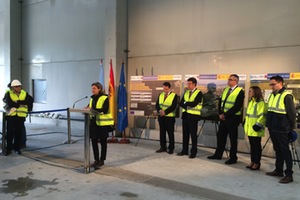 García Tejerina destaca una inversión de más de 278 millones de euros en las obras de mejora de la Estación Depuradora de Aguas Residuales de Vigo