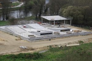 Las obras de abastecimiento y saneamiento de la ciudad de Lugo con una inversión de 18,5 millones continúan a buen ritmo