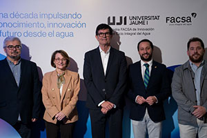 10 años impulsando el conocimiento y la innovación del agua: la Cátedra FACSA-UJI celebra su primera década