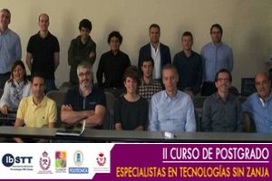 El II Curso de postgrado Especialista en Tecnologías SIN Zanja termina con un gran éxito y "cruzando el charco"