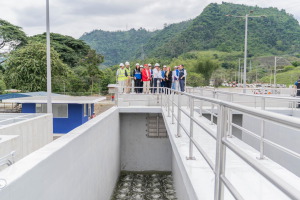 Abierta la planta de agua potable de Mancha Grande en Ecuador