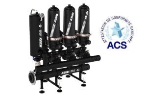 AZUD marca un antes y un despu&eacute;s en agua potable: certifica todo su sistema de filtraci&oacute;n de discos bajo ACS