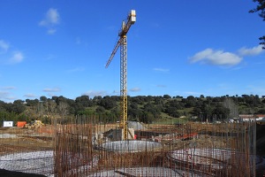 Buen ritmo de las obras de los Colectores y E.D.A.R de Guijuelo en Salamanca