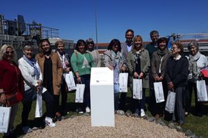 Aqualia abre las puertas de la ETAP de Cabornio a los usuarios de los centros sociales de Oviedo