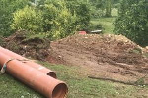 La empresa municipal de Aguas de Gijón continúa dotando de saneamiento a las zonas rurales más alejadas