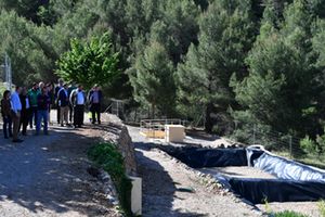 ​La Diputación de Castellón y FACSA inauguran la pequeña EDAR del Castillo de Villamalefa