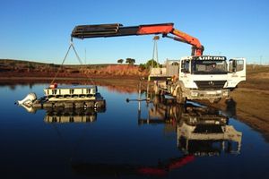 La CH del Tajo sigue avanzando en las obras del embalse de Arroyo de la Luz en Cáceres