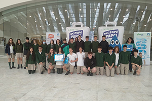 Un grupo de 4º de la ESO del Colegio Santo Domingo de Guzmán de Oviedo gana el Concurso de CADASA "Mójate por el Agua"