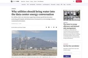 El agua en el debate sobre la energía de los centros de datos