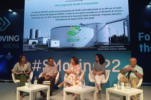 MITLOP presentado en el Greencities y S-MOVING, como modelo innovador y replicable de economía circular en los servicios urbanos del agua