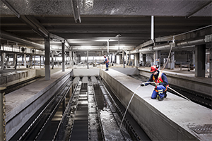 Veolia renueva el contrato en Zaragoza para una planta de tratamiento de aguas residuales de referencia en España