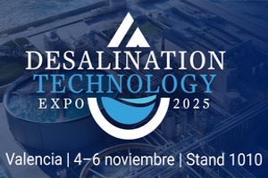 QUERO acompañará a AGRU en "DesalTech 2025" en Feria Valencia del 04 al 06 de noviembre
