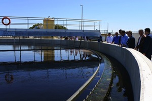 Finalizadas las obras de ampliación de la EDAR de Rota en Cádiz tras una inversión de más de 6 millones de euros