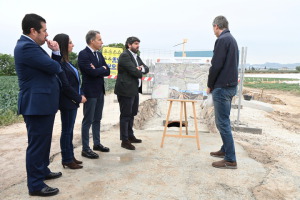 Avanzan las obras del colector de Lorca en las que el Gobierno de Murcia invierte 4,4 M&euro;