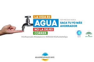 El sector andaluz del agua y la Junta presentan una campaña conjunta de consumo responsable