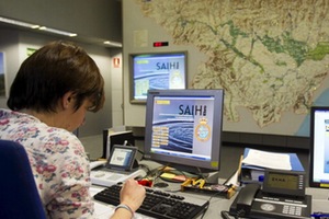 La Confederación del Ebro licita por casi 5 millones de euros el mantenimiento de la red automática de información hidrológica SAIH