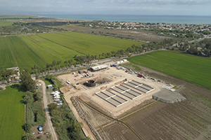 La UTE FACSA-CALAF avanza las obras de la nueva depuradora de RIUMAR en Deltebre (Tarragona)