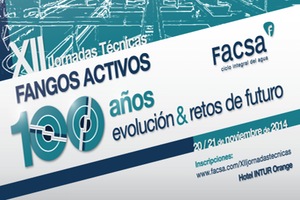 FACSA celebrará sus "XII Jornadas Técnicas sobre el Saneamiento y Depuración de las Aguas Residuales" los próximos 20 y 21 de noviembre en Benicasim