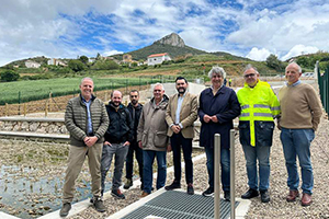 El Ayuntamiento de Unzué y NILSA inauguran su nueva depuradora de aguas residuales